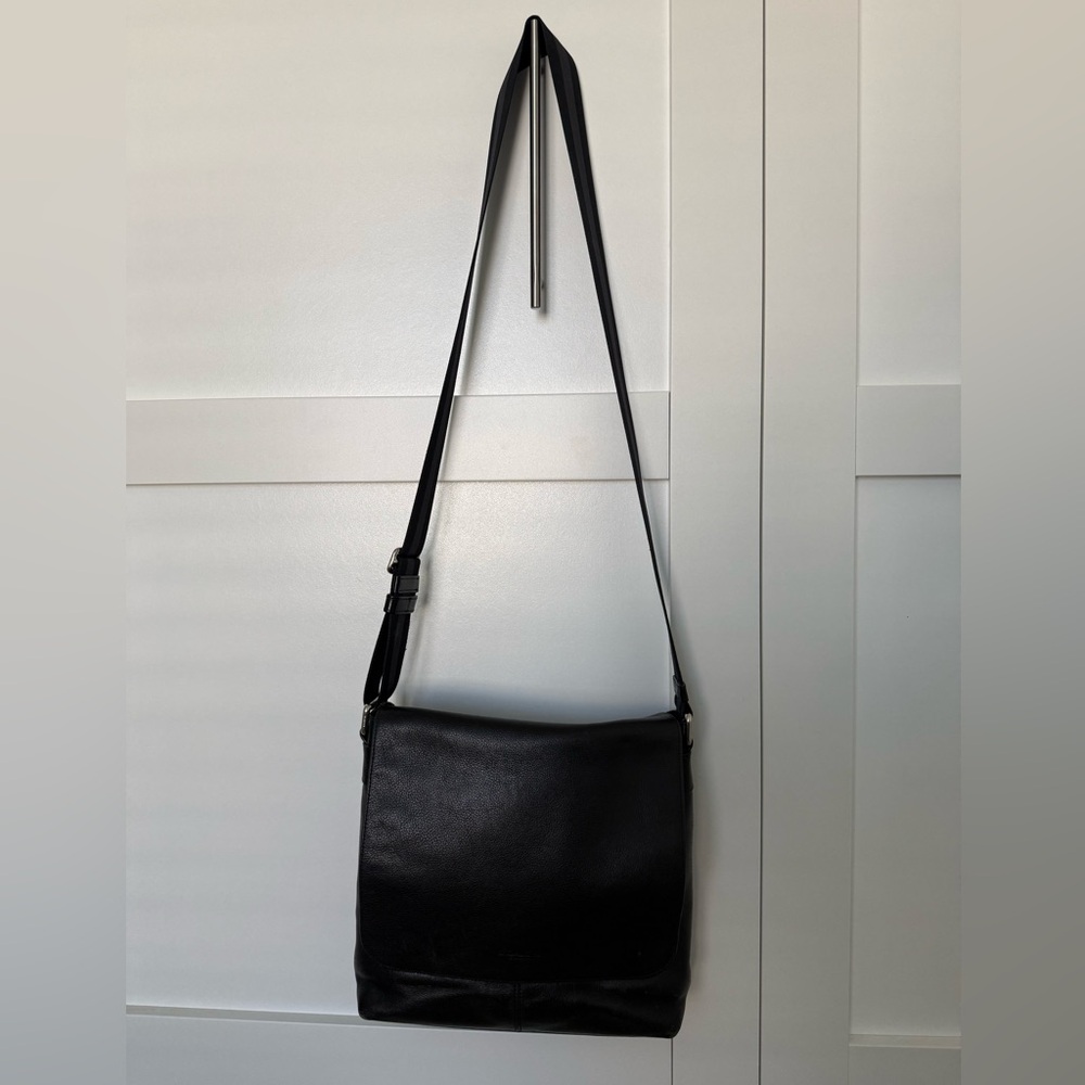 Black Coach Messenger Bag